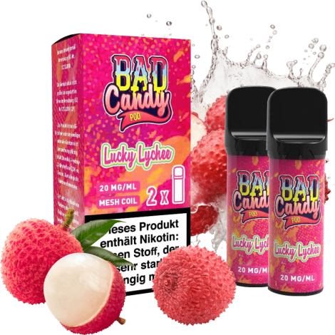 Bad Candy Pod2Go - Lucky Lychee Pod - 2er Pack