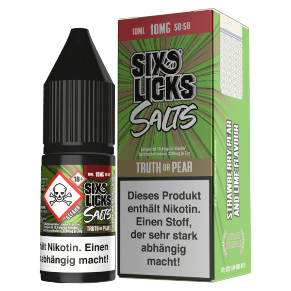 Six Licks E-Liquid -...