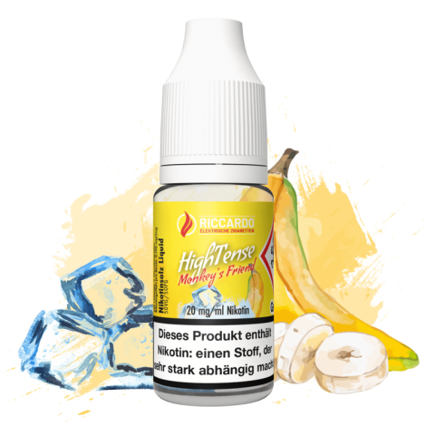 Riccardo HighTense - Monkey�s Friend - 10 ml Nikotinsalz Liquid
