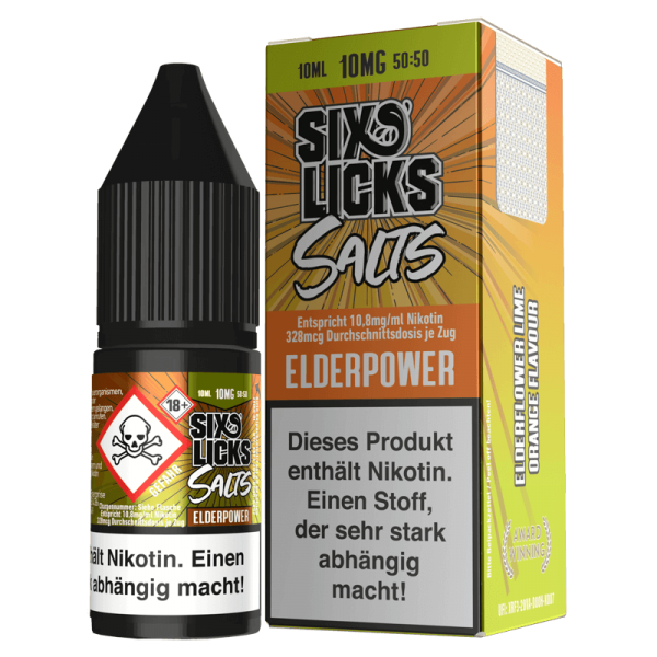 Six Licks E-Liquid -...