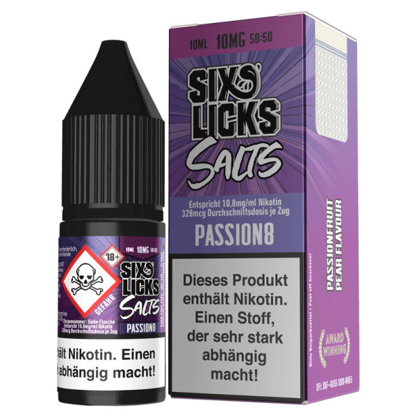Six Licks E-Liquid -...