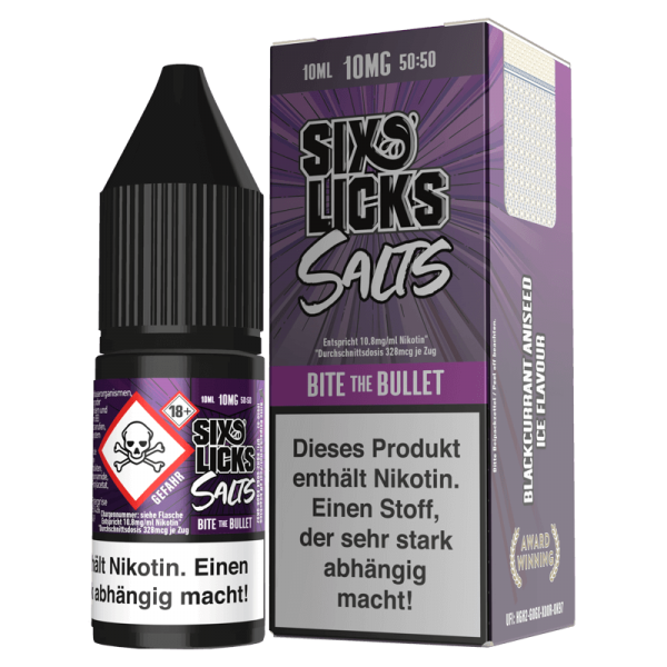 Six Licks E-Liquid -...
