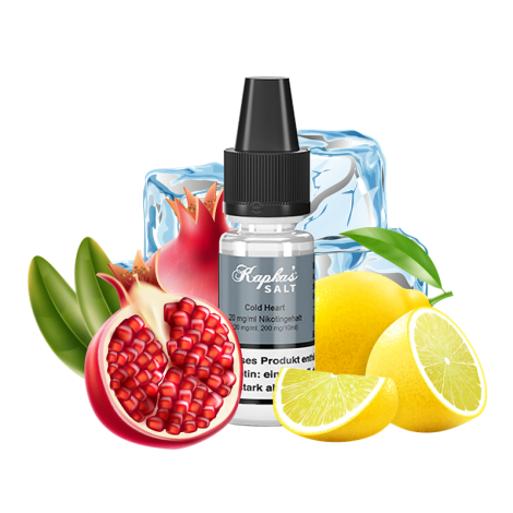 Kapkas Flava Salt - Cold Heart - 10 ml Nikotinsalz Liquid
